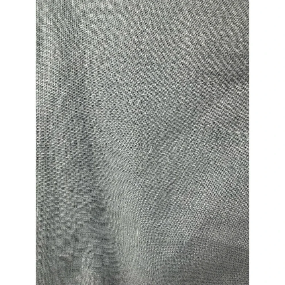 Banana Republic Wide Leg Pants Womens 14 Blue Excellent Linen Blend Stretch